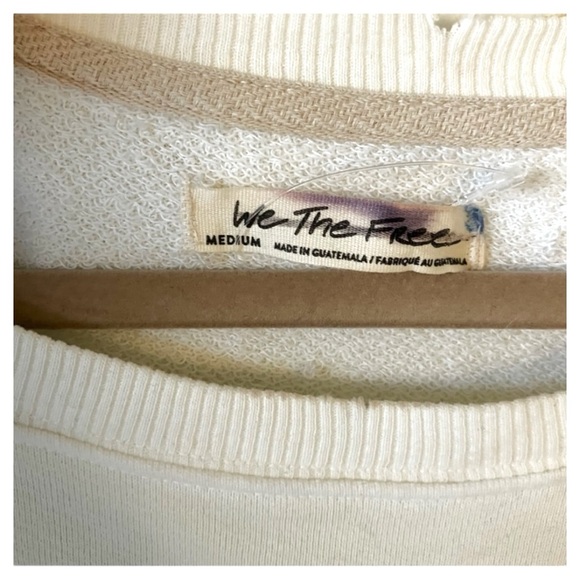 NEW Free People Graphic # 18 Camden Pullover Sweatshirt - Picture 10 of 10